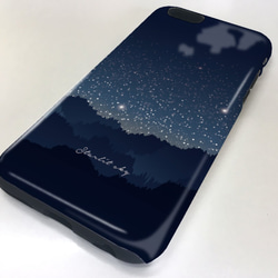 免費送貨防震套硬套午夜星空iPhoneXs iPhoneX iPhone8 Plus 第2張的照片