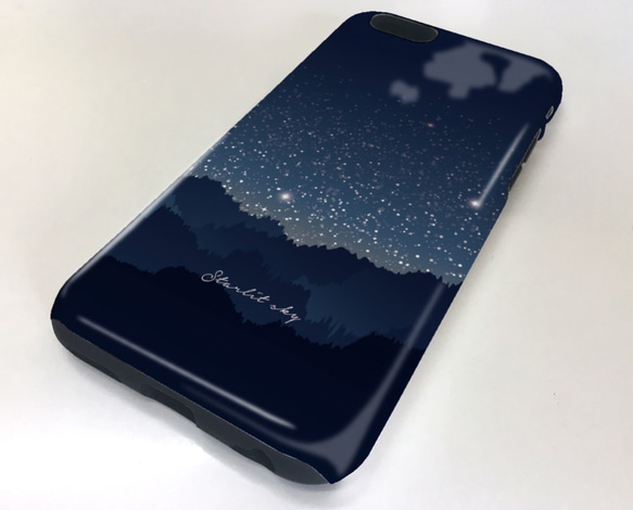 免費送貨防震套硬套午夜星空iPhoneXs iPhoneX iPhone8 Plus 第2張的照片