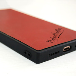 [Creema有限公司] iPhone XR方形錶殼真皮紅色iPhone X S iPhone X S Max 第2張的照片
