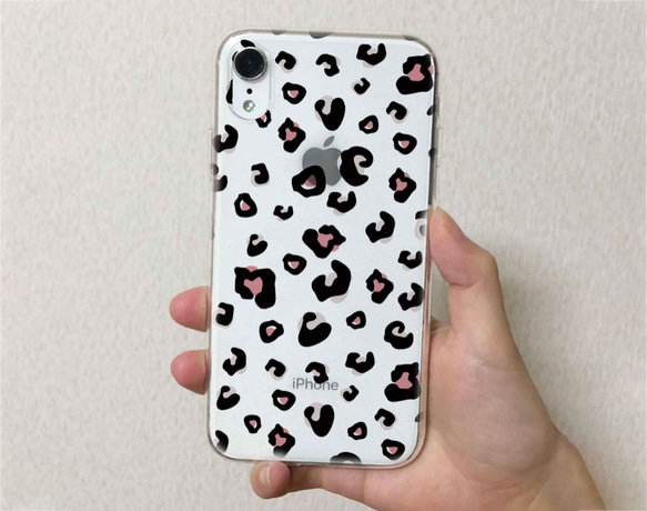 免運費兼容所有型號☆軟殼動物圖案Jaguar iPhone14/&quot;iPhone14 Plus&quot;/ 第2張的照片