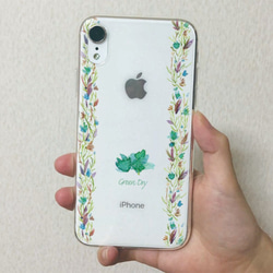 送料無料 全機種対応☆TPUケース ドライフラワー iPhone15/iPhone15 Pro/ 2枚目の画像