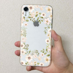 全機型包郵☆軟殼白花iPhone14/&quot;iPhone14 Plus&quot;/ 第2張的照片