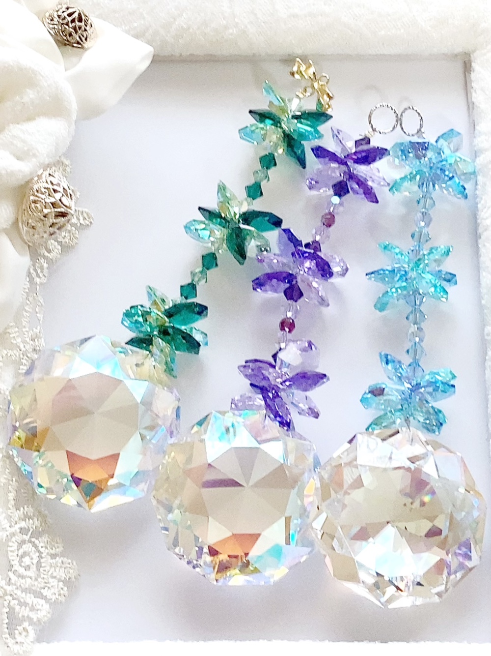 廃盤につき早い者勝ち　迫力満点希少な大判50mmAB型　キラキラサンキャッチャー⭐︎