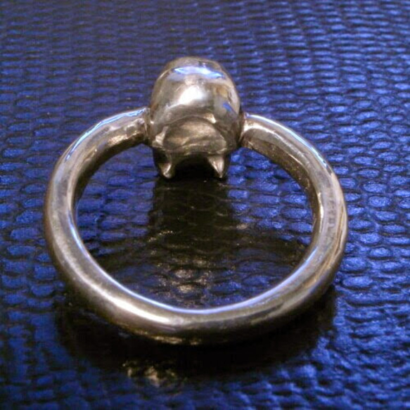 skull pinky ring 2枚目の画像