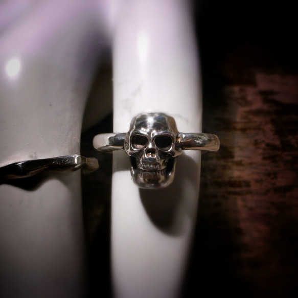 skull pinky ring 4枚目の画像
