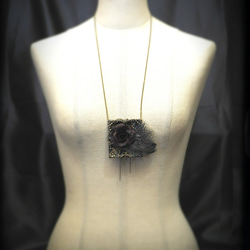 dark rose father necklace 2枚目の画像