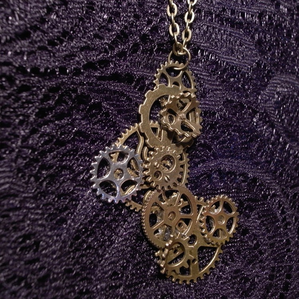 STEAM PUNK　NECKLACE　10 2枚目の画像