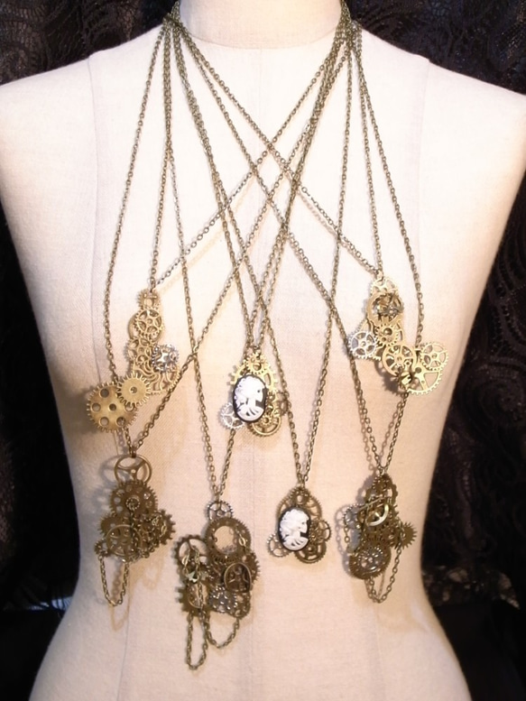 STEAM PUNK　NECKLACE　10 5枚目の画像