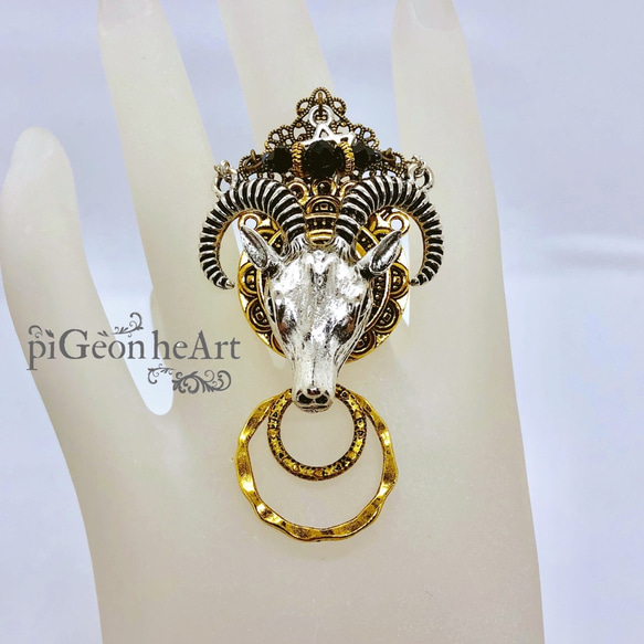 ヤギ×バフォメット×サタン×シルバーリング