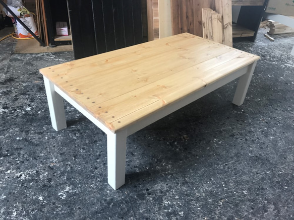 hotaru カントリー ローテーブル リビングテーブル 北欧 天然木 無垢材