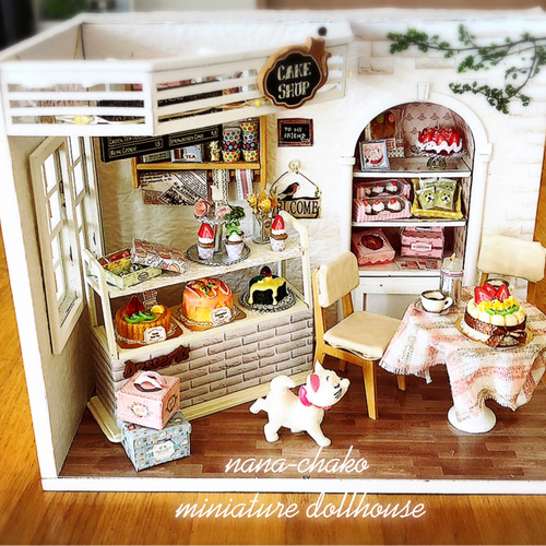 ミニチュアドールハウス Cake Diary完成品 再販なし商品 その他 