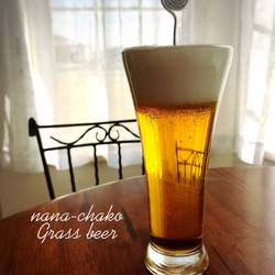 リアルサイズグラスビールのメモスタンド 1枚目の画像