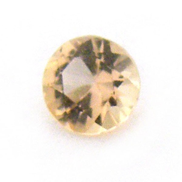 天然石 インペリアルトパーズ(Imperial topaz)　ルース（ラウンドカット）　gs-sp-1594 1枚目の画像