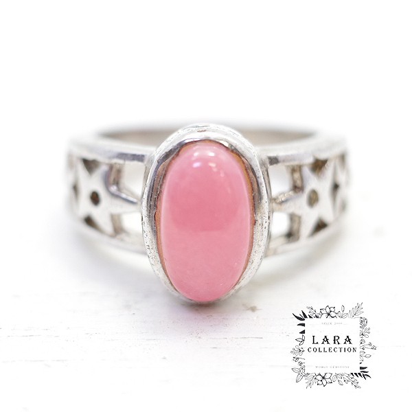 Lara collection　インカローズシルバーリング【13号】　de-01-la-35