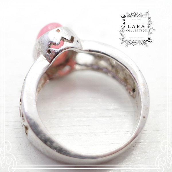 Lara collection　インカローズシルバーリング【13号】　de-01-la-35