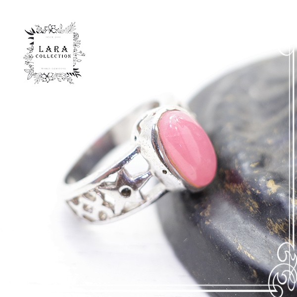 Lara collection　インカローズシルバーリング【13号】　de-01-la-35