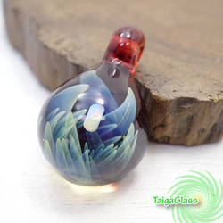 TaigaGlass　ペンダントトップ　de-03-tg5469 4枚目の画像