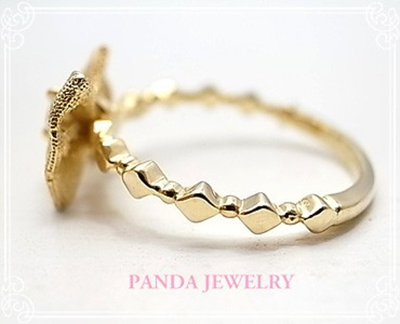 熊貓珠寶（PANDA JEWELRY）少女絲帶戒指p-018-rg 第3張的照片
