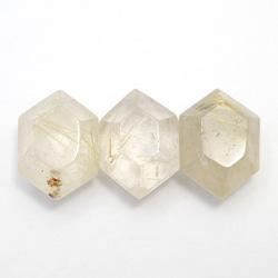 天然石　ルチルクォーツ(Rutile quartz)　ヘキサゴン　ルース　gs-sp-8087 2枚目の画像