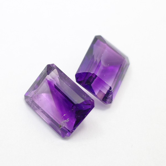 天然石紫水晶散裝（八角形切割）gs-sp-8095 第1張的照片