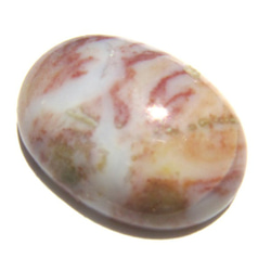 天然石　ルース裸石　オーシャンジャスパー(Ocean jasper)　ルース（オーバルカボション）　ti-st-733 2枚目の画像