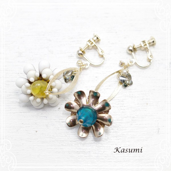 Kasumi　デイジーのイヤリング　de-59-ks-331