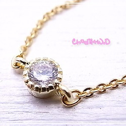 Ｃｈ*eM+W:D　1bijou Necklace　ch-n3 2枚目の画像