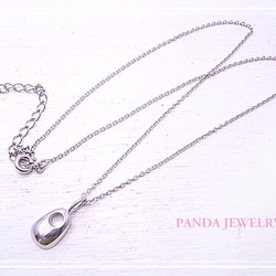 PANDA JEWELRY 　パンダの瞳ネックレス　p-047-n 1枚目の画像