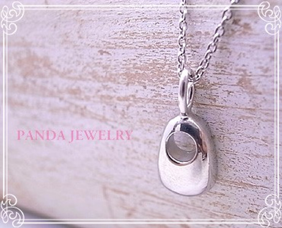 PANDA JEWELRY 　パンダの瞳ネックレス　p-047-n 4枚目の画像