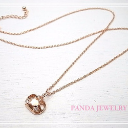 PANDA JEWELRY 　幸せのパンダネックレス　p-016-n 1枚目の画像