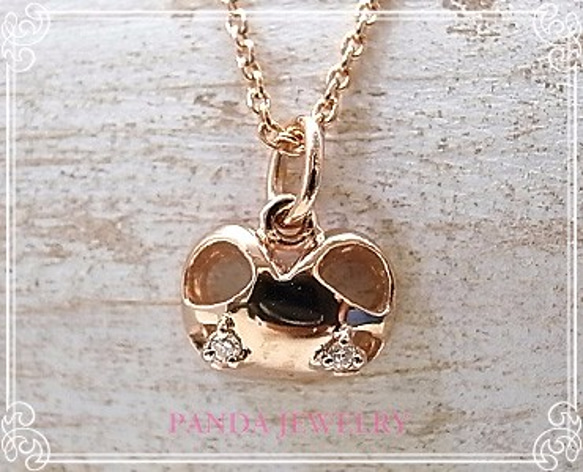 PANDA JEWELRY 　幸せのパンダネックレス　p-016-n 3枚目の画像