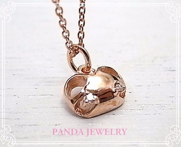 PANDA JEWELRY 　幸せのパンダネックレス　p-016-n 4枚目の画像