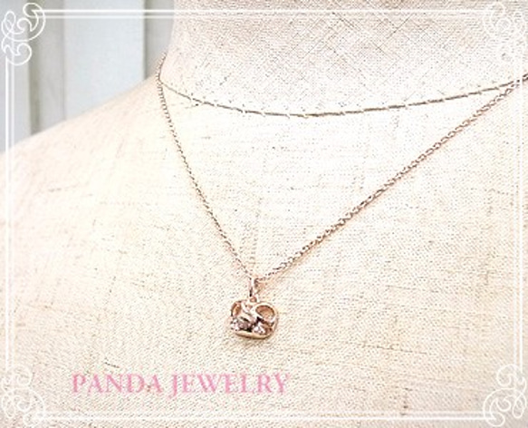 PANDA JEWELRY 　幸せのパンダネックレス　p-016-n 5枚目の画像