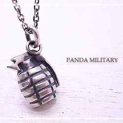 PANDA MILITARY　手榴弾ネックレス　p-044-n 4枚目の画像