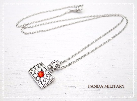 PANDA MILITARY　ジャパンネックレス　p-012-n