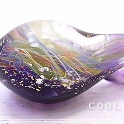 ガラスアート COOL　ペンダントトップ　cool-55 3枚目の画像
