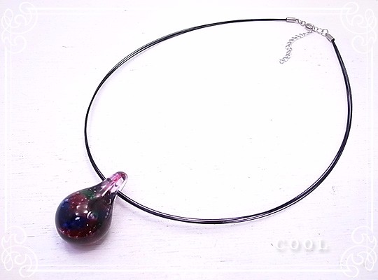 ガラスアート COOL　ネックレス　cool-41
