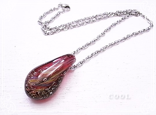 ガラスアート COOL　ネックレス　cool-14