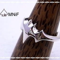 MNiF　シルバーリング　Bat Ring　r1300-010 5枚目の画像