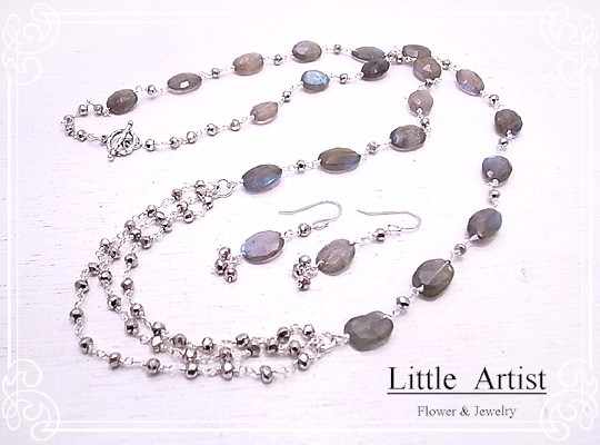 Littile Artist　soir ネックレス /　ピアス　la-28 9,230円