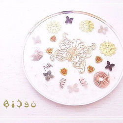 毘殊　オルゴンコースター オルゴナイト バタフライ 蝶　bijyu-127 1枚目の画像