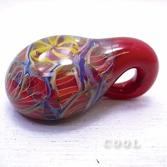 ガラスアート COOL　 ペンダントトップ　cool-60 4枚目の画像