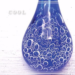 ガラスアート COOL　 ペンダントトップ　cool-76 2枚目の画像