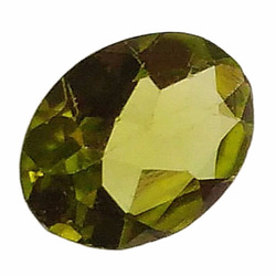天然石ルース限定品　ペリドット(Peridot)　ルース（オーバルカット）　gs-sp-2037 2枚目の画像