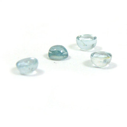 天然石ルース裸石　アクアマリン　ラウンドカボション　3mm　aqu-rc　aquamarine-loose-cabo-r 3枚目の画像