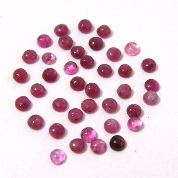 天然石　カボション　トルマリン 天然石 ルース 卸売 ピンクトルマリン（Pink Tourma） ラウンド