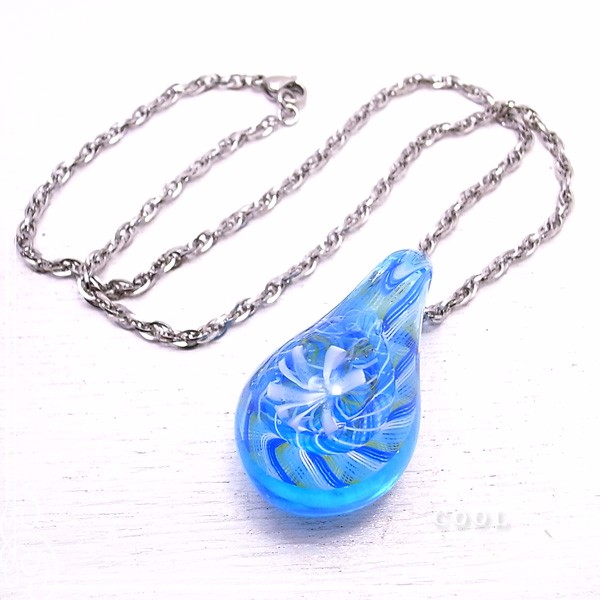 ガラスアート COOL　 ネックレス　de-17-cl-85