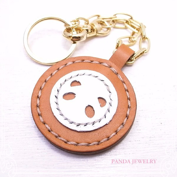 PANDA JEWELRY 　ベビーパンダチャーム【赤/茶】　de-12-pj-082 2枚目の画像