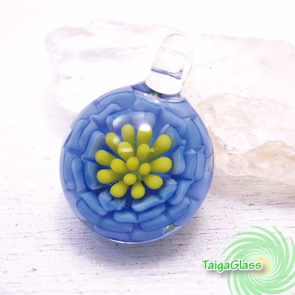 TaigaGlass　ペンダントトップ　de-03-tg388