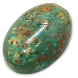 天然石材大BIG裸石裸石綠松石橢圓形凸圓形TI-LO-22 第1張的照片